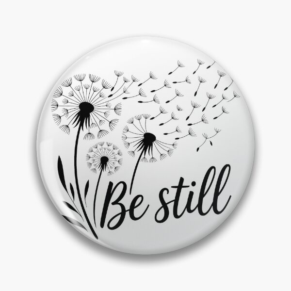 Item preview, Be Still Dandelion Shirt | Inspirational Nature Quote | Mindfulness Graphic Tee | Peaceful Floral Design designed and sold by innerfaith.