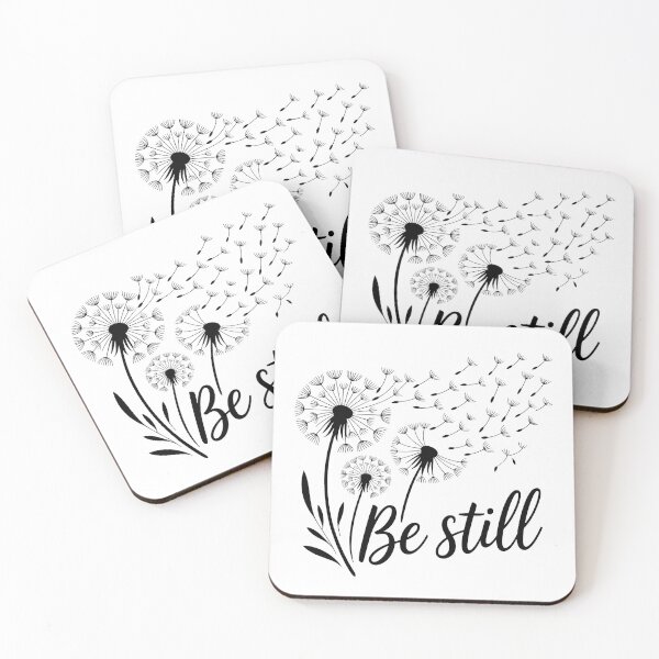 Item preview, Be Still Dandelion Shirt | Inspirational Nature Quote | Mindfulness Graphic Tee | Peaceful Floral Design designed and sold by InnerFaith.