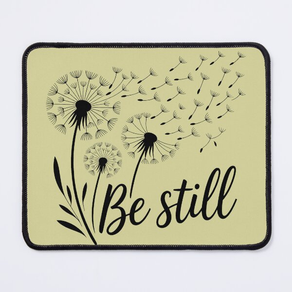 Item preview, Be Still Dandelion Shirt | Inspirational Nature Quote | Mindfulness Graphic Tee | Peaceful Floral Design designed and sold by innerfaith.