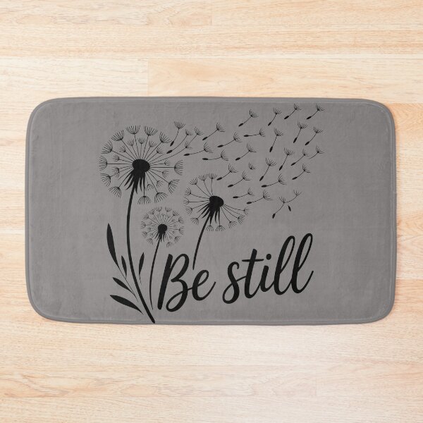 Item preview, Be Still Dandelion Shirt | Inspirational Nature Quote | Mindfulness Graphic Tee | Peaceful Floral Design designed and sold by innerfaith.
