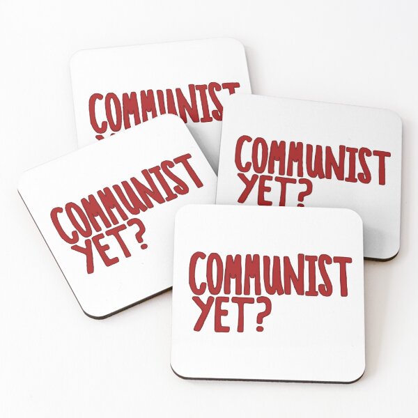 Item preview, Communist yet? designed and sold by batsdoodle.
