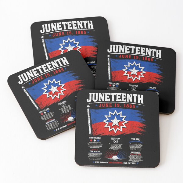 Item preview, juneteeth flag red white blue meaning black freedom day men  designed and sold by CAnastazyshop.