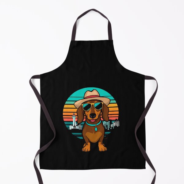 Item preview, Cute Dachshund Vegas Skyline Funny Gifts designed and sold by Domel9674.