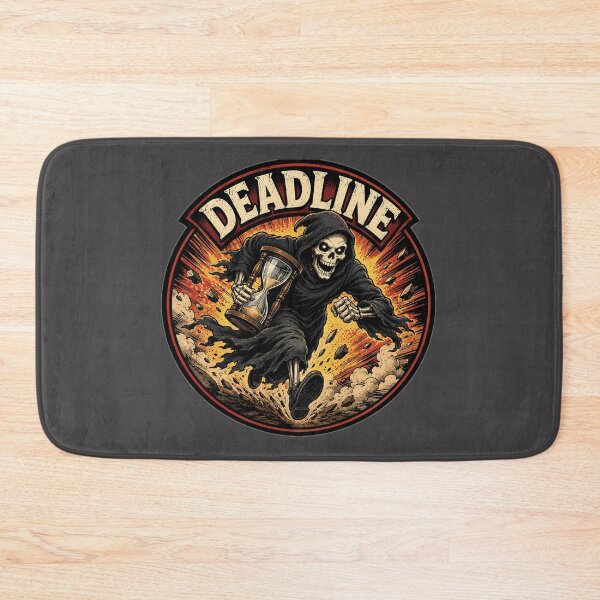 Item preview, Deadline Grim Reaper – Running Skeleton Time Pressure  designed and sold by RajkaLunari.