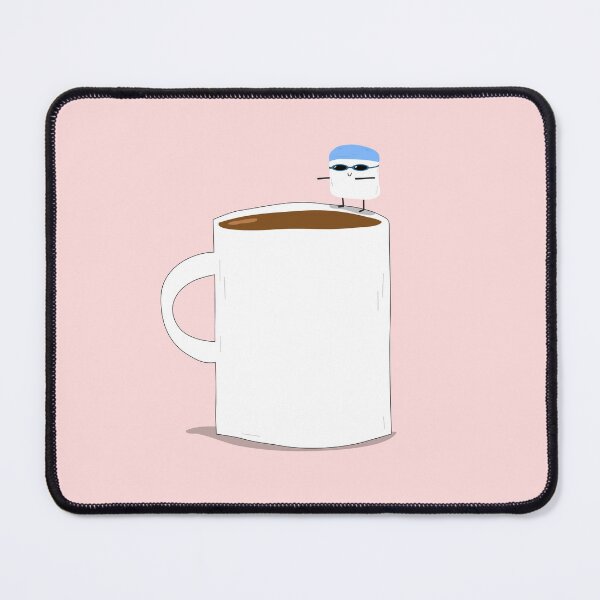 Item preview, Coffee Jump Funny Cartoon designed and sold by AbanicoRD.