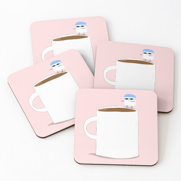 Item preview, Coffee Jump Funny Cartoon designed and sold by AbanicoRD.