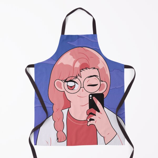 Item preview, manga girl with phone--original anime Art designed and sold by Aliss20.