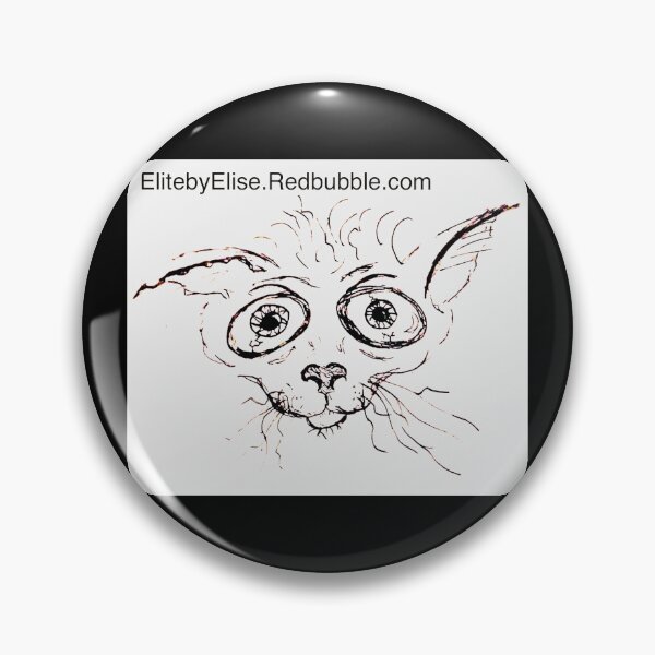 Item preview, Cartoon Cat Face by ElitebyElise designed and sold by ElitebyElise.