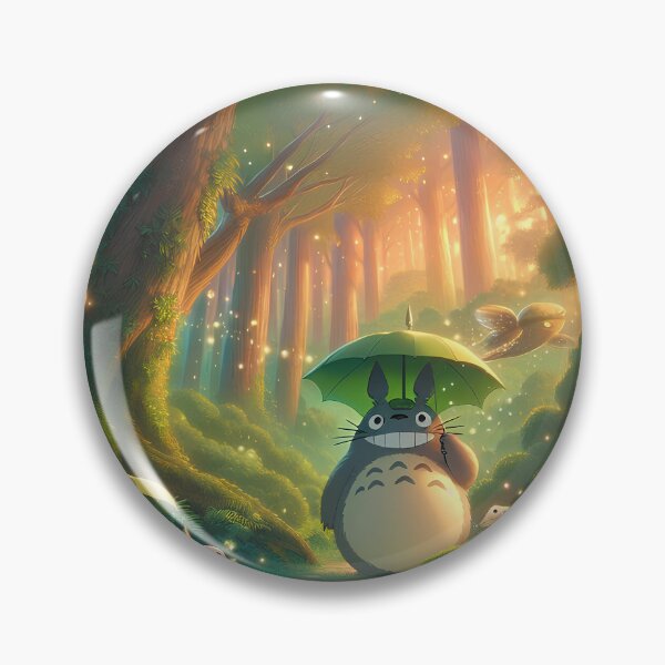 Item preview,  Cute kawaii monster [[totoross]] walk -%[ghiblis]%-  aways on forest designed and sold by ITsyxuanart.