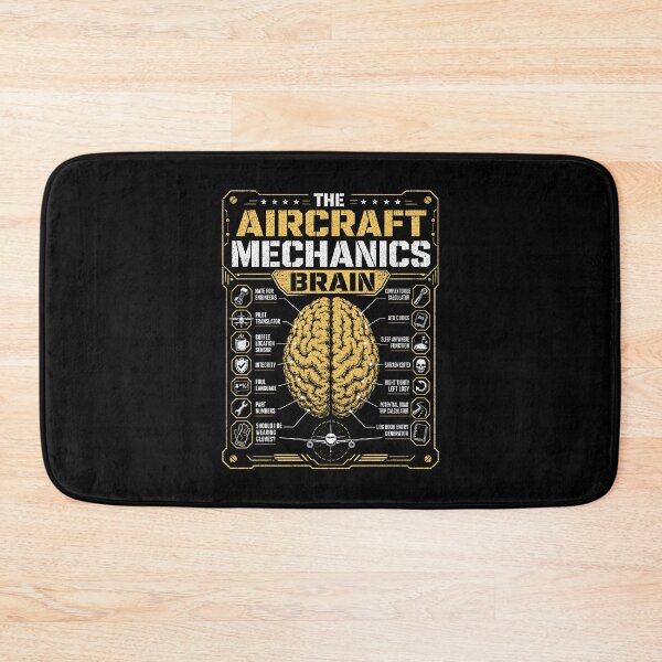 Item preview, Aircraft Mechanic Brain Funny Aviation Pilot designed and sold by wansilastomi.