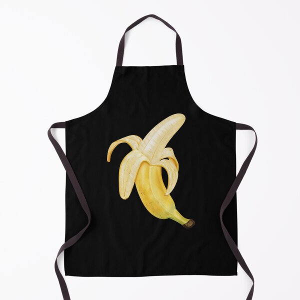Item preview, Watercolor Peeled Banana Fruit Illustration designed and sold by ArtTinulyaOk.