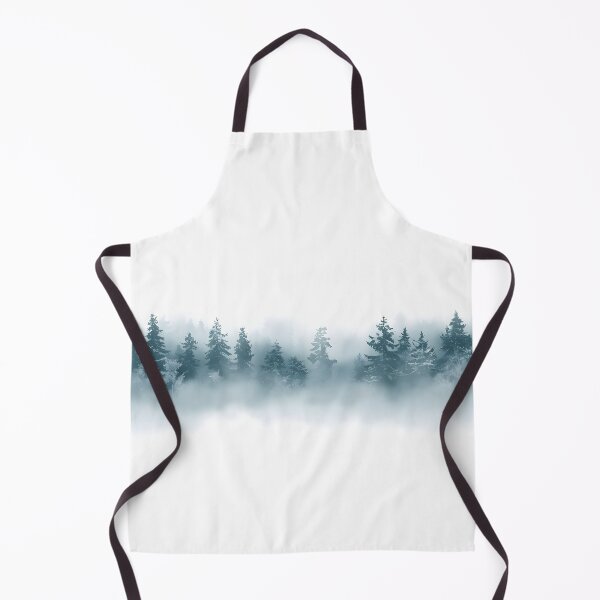Item preview, Misty Pine Forest Fog Nature Landscape Digital Art designed and sold by Luna-Flow.