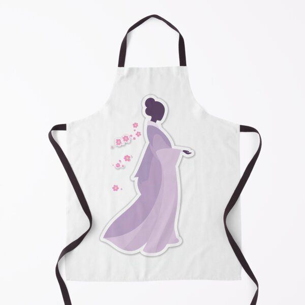 Item preview, Hanbok Silhouette Cherry Blossom – Korean Aesthetic Sticker designed and sold by bloomling.