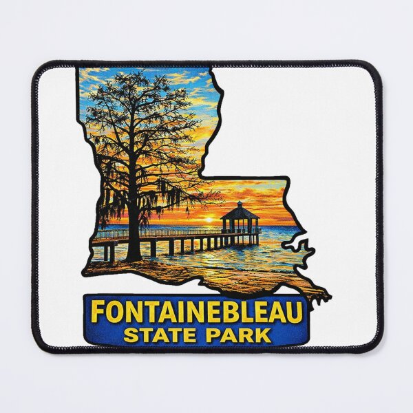 Item preview, Fontainebleau State Forest Louisiana Badge designed and sold by clarkfraser.