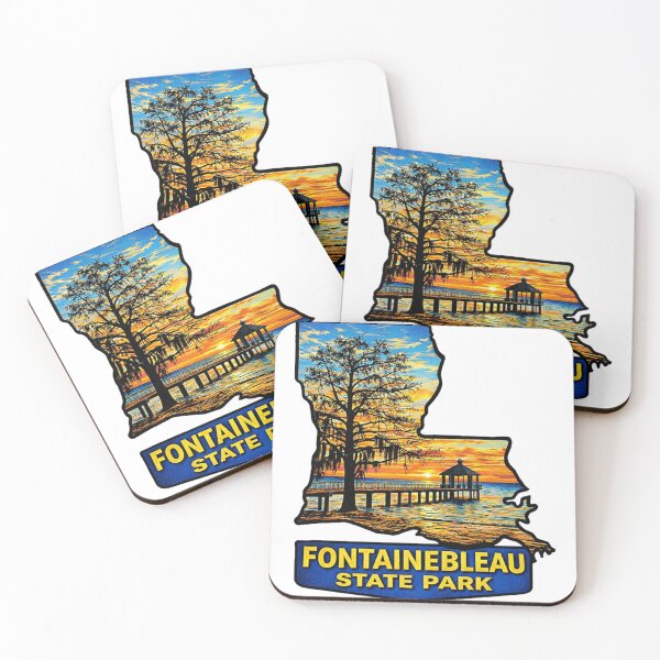 Item preview, Fontainebleau State Forest Louisiana Badge designed and sold by clarkfraser.