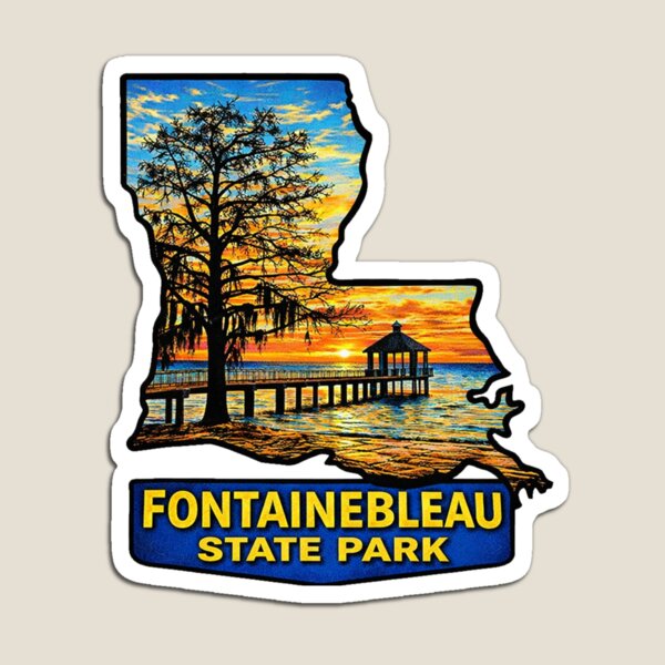 Item preview, Insignia del Bosque Estatal de Fontainebleau, Luisiana designed and sold by clarkfraser.