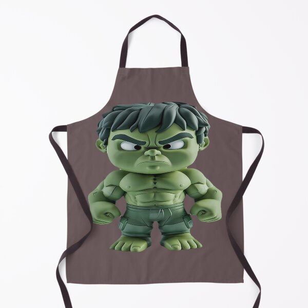 Item preview, Chibi Style Incredible Hulk Action Figure designed and sold by IndianShopper.