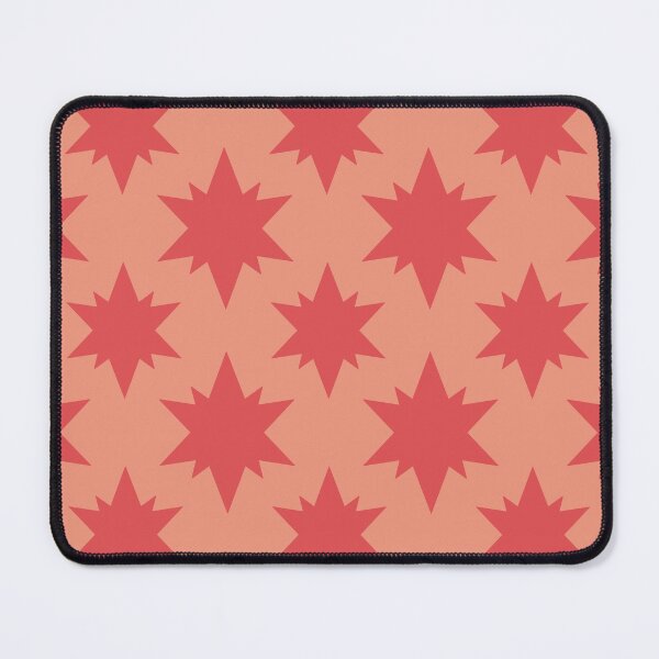 Item preview, Pink and Peach Star Pattern designed and sold by The Innocent Ghost Project.