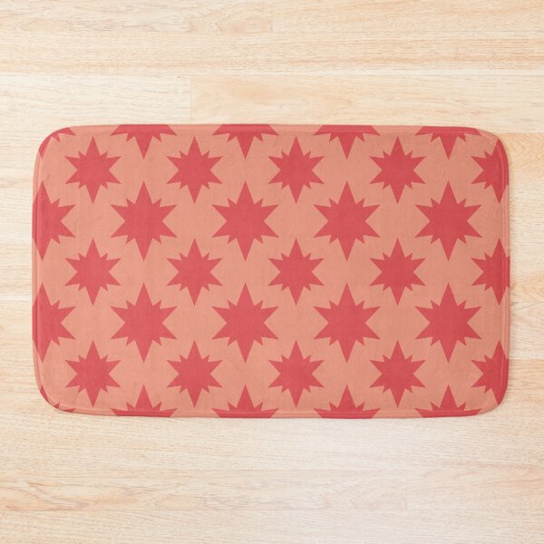 Item preview, Pink and Peach Star Pattern designed and sold by The Innocent Ghost Project.