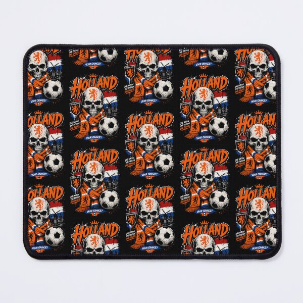 Item preview, Netherlands, Skull and football, Oranje 2026 urban style designed and sold by Imprearte.
