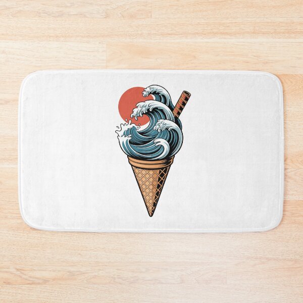 Item preview, Wave Cone with Red Sun designed and sold by jkrphoto.