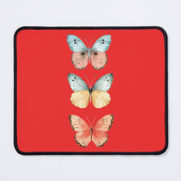 Item preview, Vintage Pastel Butterflies Art Print | Cottagecore Butterfly Design | Soft Nature Aesthetic Wall Art designed and sold by innerfaith.