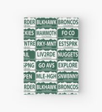 Colorado plates Hardcover Journal