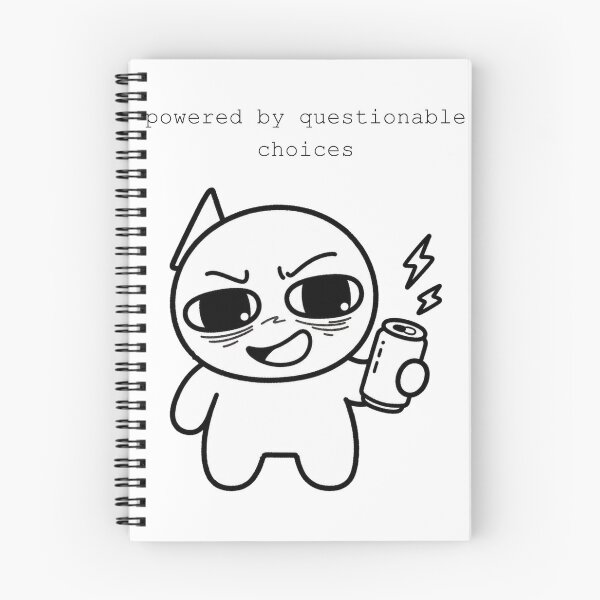 Item preview, Powered By Questionable Choices designed and sold by TrendHooper.