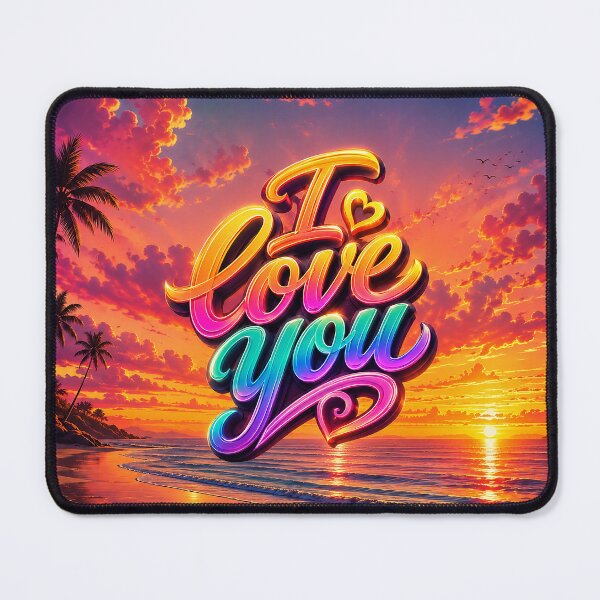 Item preview, Sunset Glow Love Letter designed and sold by BlissBlvdShop.