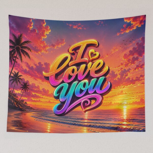 Item preview, Sunset Glow Love Letter  designed and sold by BlissBlvdShop.