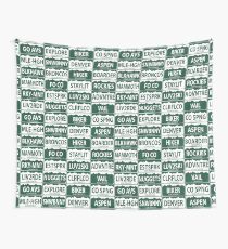 Colorado plates Wall Tapestry