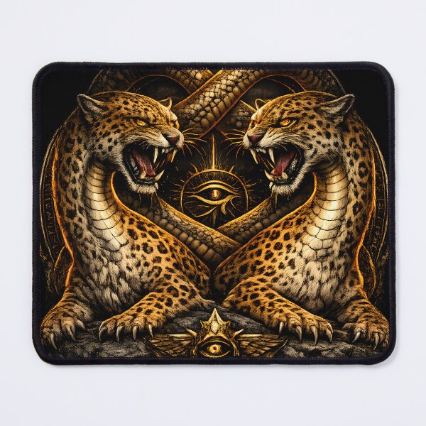 Item preview, Serpopard Ancient Egyptian Mythical Creature | Fantasy Monster Art designed and sold by ElmAlasateer.