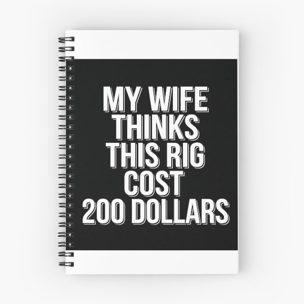 Item preview, Wife Thinks It Cost $200 - Sim Racing Humor designed and sold by GarageGraphics.