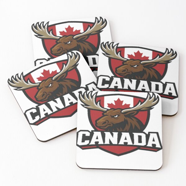 Item preview, Canada Moose Sports Logo T-Shirt – Canadian Flag Maple Leaf Emblem  2026 World Cup Supporter Classic T-Shirt designed and sold by gidget-gadget.