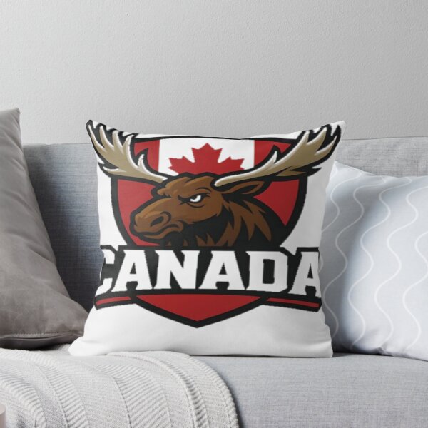 Item preview, Canada Moose Sports Logo T-Shirt – Canadian Flag Maple Leaf Emblem  2026 World Cup Supporter Classic T-Shirt designed and sold by gidget-gadget.