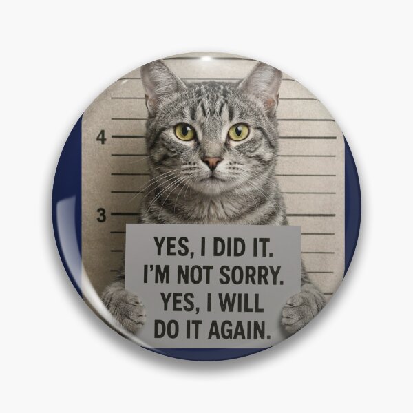 Item preview, Prison Cat designed and sold by Squirrel Adventurous.
