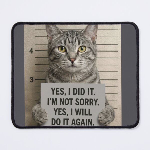 Item preview, Prison Cat designed and sold by Squirrel Adventurous.