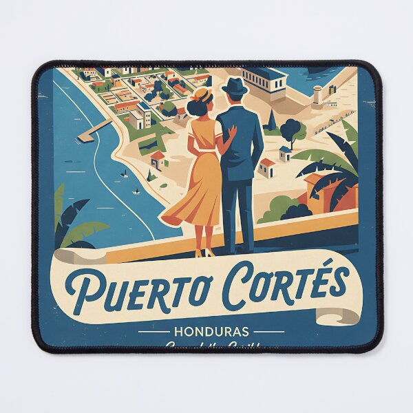 Item preview, Puerto Cortes Honduras 1950s Vintage Travel Tourism designed and sold by TravelersGems.