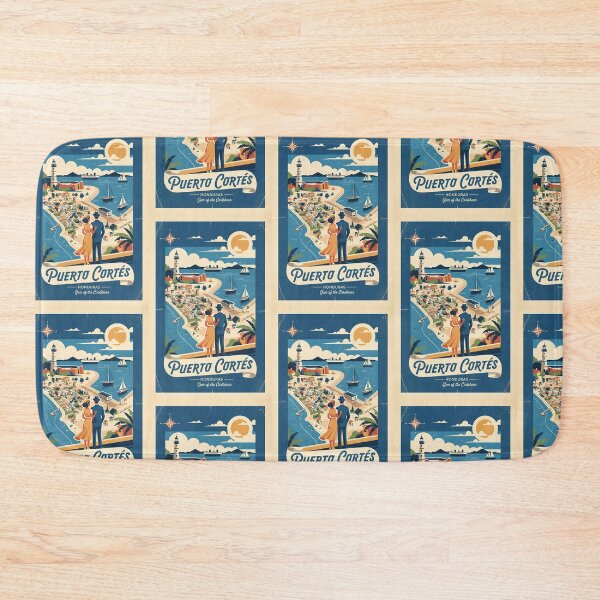 Item preview, Puerto Cortes Honduras 1950s Vintage Travel Tourism designed and sold by TravelersGems.