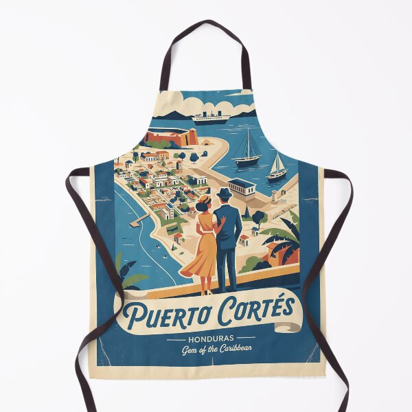 Item preview, Puerto Cortes Honduras 1950s Vintage Travel Tourism designed and sold by TravelersGems.