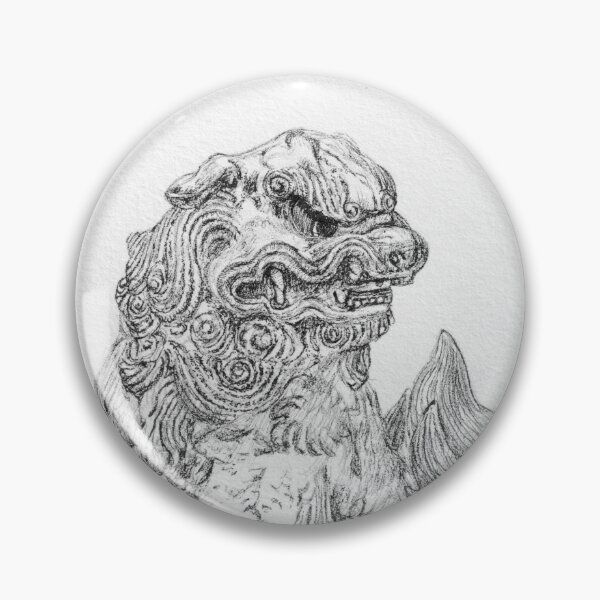 Item preview, Ancient Artifact Series - Foo Dog Guardian designed and sold by ECMazur Art.