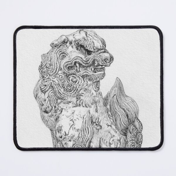 Item preview, Ancient Artifact Series - Foo Dog Guardian designed and sold by ECMazur Art.