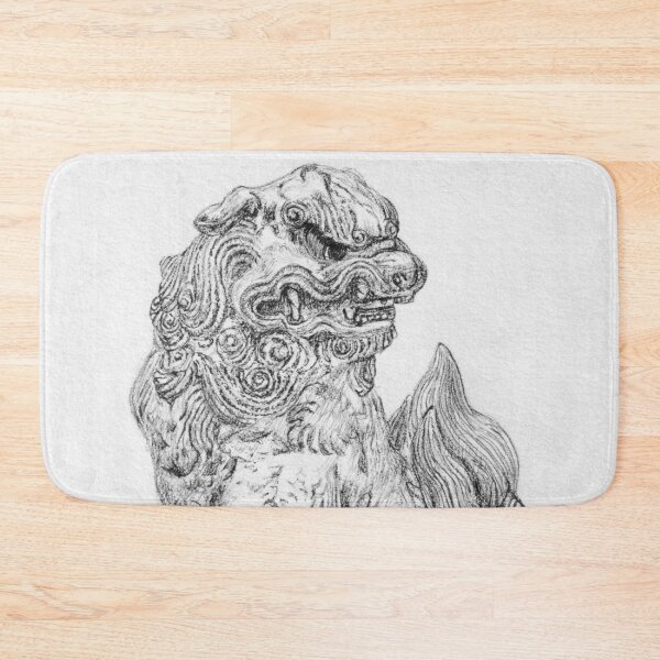 Item preview, Ancient Artifact Series - Foo Dog Guardian designed and sold by ECMazur Art.