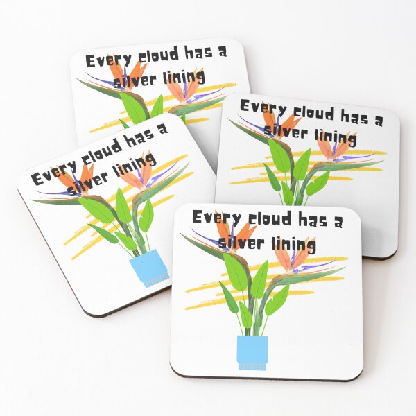 Item preview, Every cloud has a silver lining designed and sold by PlantSholic.