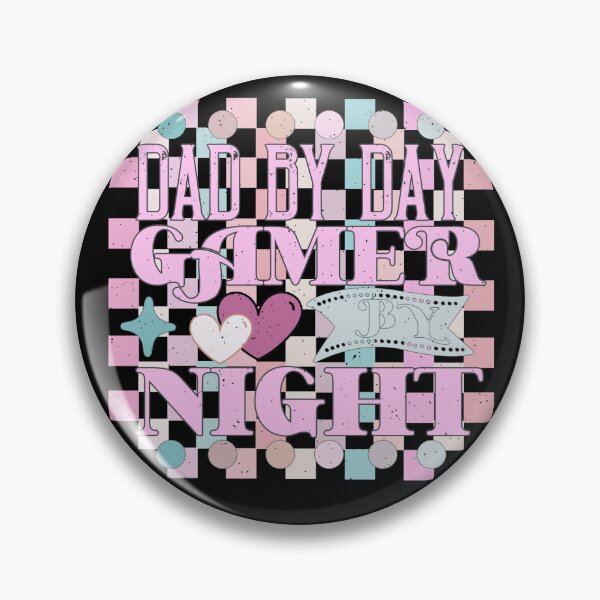 Item preview, Dad By Day Gamer By Night Retro Groovy Gaming Father designed and sold by creativerooney.