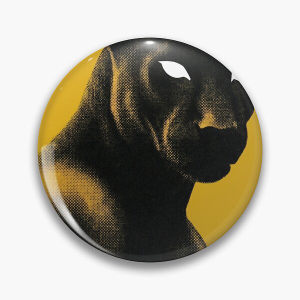 Item preview, JAGUAIRE Golden Yellow Phantom Jaguar | Dark Wildlife Illustration designed and sold by Collision19.