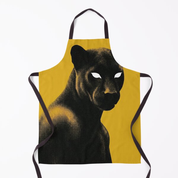 Item preview, JAGUAIRE Golden Yellow Phantom Jaguar | Dark Wildlife Illustration designed and sold by Collision19.