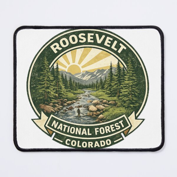 Item preview, Vintage Roosevelt National Forest designed and sold by clarkfraser.