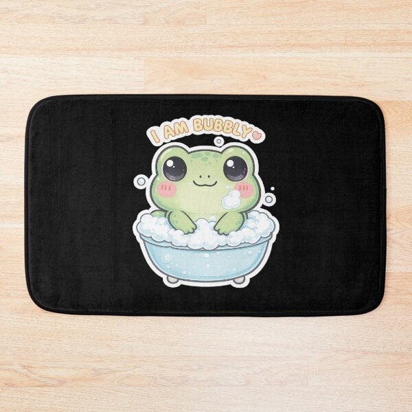 Item preview,  I Am Bubbly Bubble Bath Frog Shirt | Cute Kawaii Relaxing Tee designed and sold by Arties4Bread⭐⭐⭐⭐⭐.