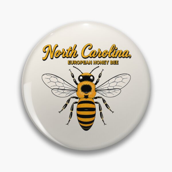 Item preview, North Carolina European Honey Bee Poster designed and sold by The-Drip-Studio.